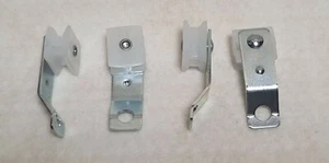 100 CURTAIN TRACK GLIDERS Integra pendulum slides Strong regular double duty  - Picture 1 of 2