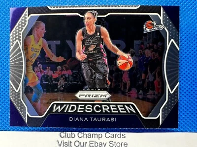 2020 #10 Diana Taurasi Panini Prizm WNBA Basketball Widescreen Insert Mercury - Image 1 of 2
