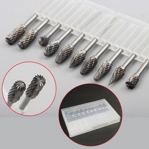 10 uds dental tungsteno acero carburo fresa taladro dientes pulido taladro 2,35 mm - Imagen 1 de 11