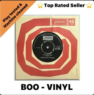Hammond Bros. And Maggie - The Garbage Man 7” Soul Funk Blues Vinyl Record VG+ - Image 1 of 4
