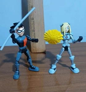 Teen Titans Go! Slade Robin & Terra Complete Action Figure Set 2005 Bandai - Picture 1 of 12
