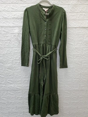 NEW Boden Edwina Jersey Shirt Dress In Kale Leaf Women Size 8 US - Image 1 of 4
