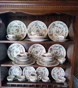 Vintage Jingdezhen Butterfly 42-teiliges Set - Bild 1 von 6