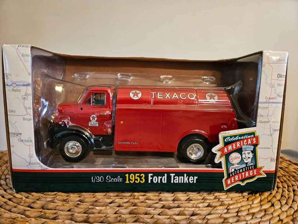 Ford Tanker America's Heritage 1953 Texaco coleccionables ERTL diecast 1:30 Foto 1 de 4