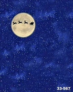 Fondo fotográfico de Navidad 10'x20' muselina 100 % pintado a mano 33-567 - Imagen 1 de 1