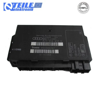 Centralina comfort: Audi A2 hatchback 8Z0959433N / 8Z0 959 433 N TEMIC - Immagine 1 di 4