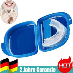Anti Schnarch Schiene Schnarchstopper Aufbißschiene Zähneknirschen Schnarchschie - Bild 1 von 10