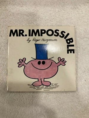 Vintage 1980 Mr. Impossible Mr. Men Books Paperback Children's Book - Image 1 of 2