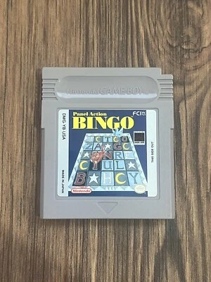 Panel Action Bingo -Original GameBoy-Authentic-Tested&Working - Image 1 of 4