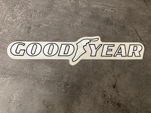 AUTOCOLLANT / STICKER  GOODYEAR  vintage   F24 - Imagen 1 de 1
