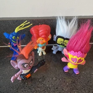 McDonalds Trolls World Tour Happy Meal Spielzeug Konvolut 5 Figuren 2020 - Bild 1 von 11