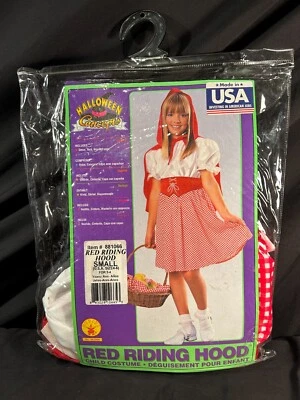 Halloween Concepts Caperucita Roja Niño Disfraz Halloween Talla Pequeña 4-6 Foto 1 de 2