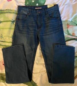 Tommy Hilfiger Revolution Slim Stretch Blue Jeans Teen Boy’s Size 18 NWT - Picture 1 of 5