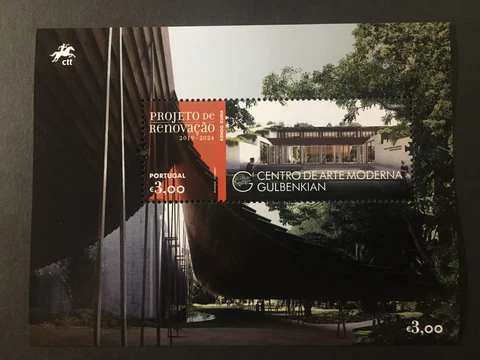 Portugal 2023 - Gulbenkian, Modern Art Center S/S MNH Cover