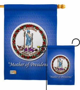 Virginia Garden Flag Americana States Decorative Small Gift Yard House Banner - Picture 1 of 19