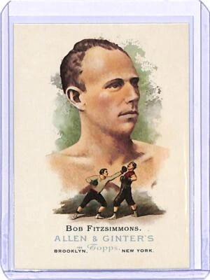 2006 Topps Allen and Ginter #346 Bob Fitzsimmons Baseball Card NM-MT Boxer 35081 - Image 1 of 2