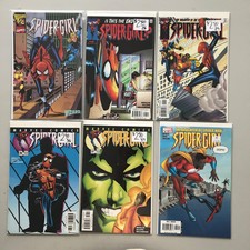 Lot of 6 Spider-Girl (1998) from #26 29 36 37 95 (1999) Wizard 1/2 VF Very Fine