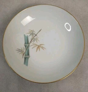 Noritake China 6341 ORIENTAL Green Bamboo. 1-7-3/8" SOUP BOWL. (12 Available) - Picture 1 of 4