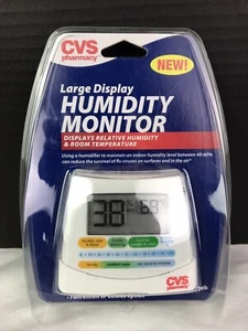 Humidity Monitor Large Display Humidity & Room Temperature - Picture 1 of 3