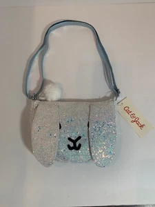 Girls' Glitter Bunny Mini Bag- Cat & Jack- White - Picture 1 of 4