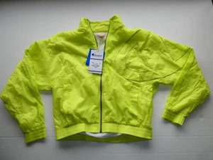 Champion Women's Oversized C Logo Track Jacket Volt - SIZE X-SMALL - 112988-5YM - Picture 1 of 18
