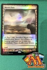 Marsh Flats -!!! Zendikar Expeditions!!! - MTG Foil Eng EXC PROMO Unhinged