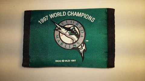 Miami Marlins Wallet - 1997 World Series Champions Souvenir Cover