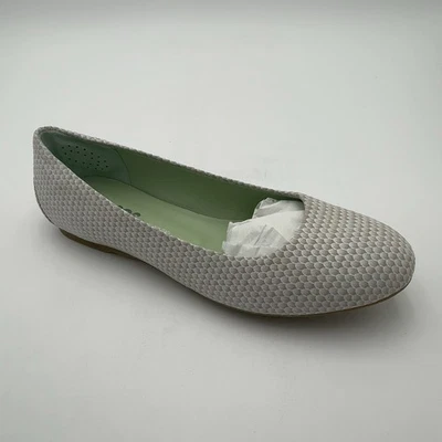 Vestido cómodo de ballet plano sin cordones con encaje para mujer SAS, beige vieira, 8,5 W Foto 1 de 4