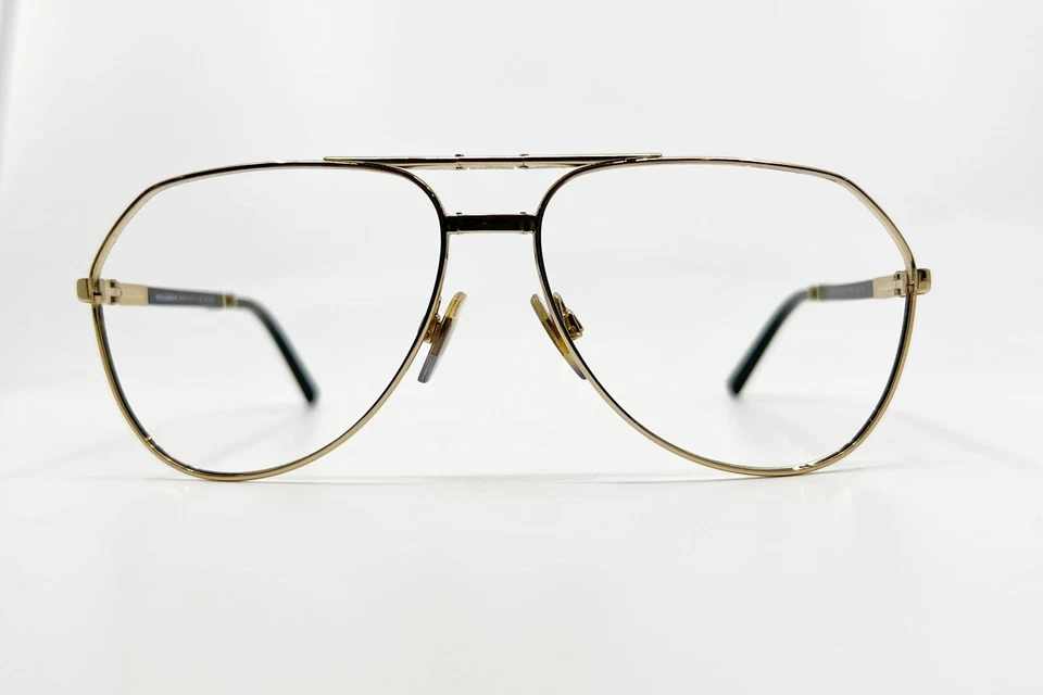 Gafas de aviador plegables Dolce And Gabbana doradas DG 2106 1027/58 61-15-130 Foto 1 de 4