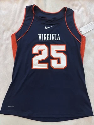 Nike Virginia Cavaliers Sewn Tank Jersey Sleeveless Shirt Ladies Medium Womens - Image 1 of 4