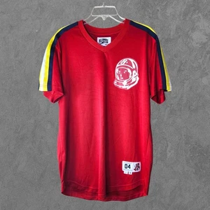 Billionaire Boys Club Jersey Shirt Red Men's Size Medium - Picture 1 of 5