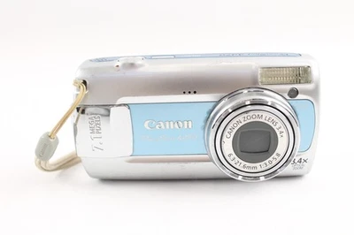 Canon Powershot A470 Digital Compact Camera Working w/ Canon 3.4x Zoom Lens - Image 1 of 4