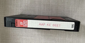 AAP KE GEET  VHS B W  25 Hindi Film Songs from 18 movies  Copy Excellent Video - Picture 1 of 2