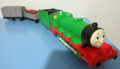 Thomas TOMY Trackmaster Train Henry #4 Motor Motor Motorizado Carretera y Ferrocarril JUEGO COMPLETO Foto 1 de 4