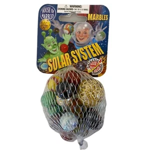 New Round Glass Marbles Children's Children Retro Party Toy Gift Idea - Picture 1 of 1