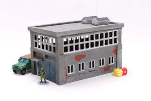 Small Industrial Building - ZONA ALFA / KONTRABAND 3D Printed Tabletop Miniature - Bild 1 von 10