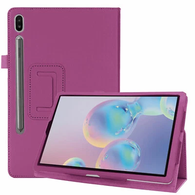 Leather Cover For Samsung Galaxy Tab S10 Lite S10+ S9 FE A9 Plus A8 Tablet Case - Image 1 of 4
