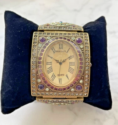 HEIDI DAUS - "Érase una vez" Pulsera y reloj con cierre de cristal de Swarovski - G143 Foto 1 de 4