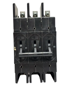 * Airpax X13050337-04 219-3-28779-04 Bolt-On Circuit Breaker 22A 480V 3P 3PH - Picture 1 of 10