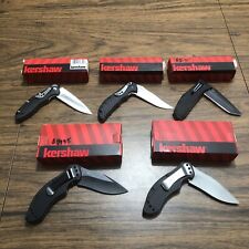 Kershaw Knives Lot (5) Folding Knives Clash x2, Oso Sweet, Volt II, Brawler NEW