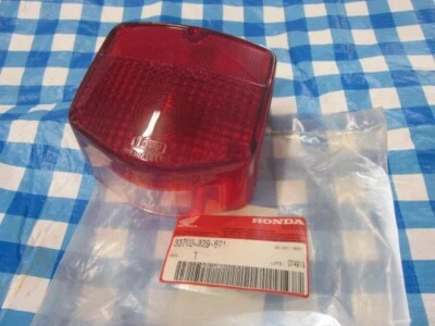 OEM Honda 33702-329-671 Taillight Tail Light Lens CT70 CT90 CB400 XL350 & others - Image 1 of 4