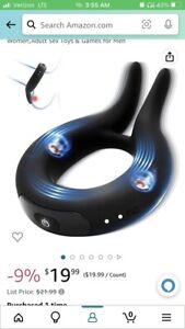 Vibrating Cock Ring With 10 Different Modes Rabbit Shape Design