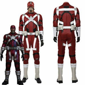 2020 Black Widow Red Guardian Alexi Cosplay Costume Men Outfit Halloween