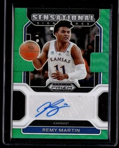 2022-23 Panini Prizm Draft Sensational Signatures Remy Martin Auto Green Rookie  - Picture 1 of 2