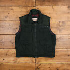 Vintage Trail's End Workwear Gilet XL Gillet Fishing vest Green Zip