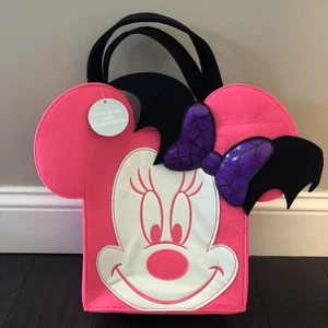 Disney Minnie Mouse Halloween Candy Glow Trick or Treat Reusable Tote Bag ~ NWT - Picture 1 of 5