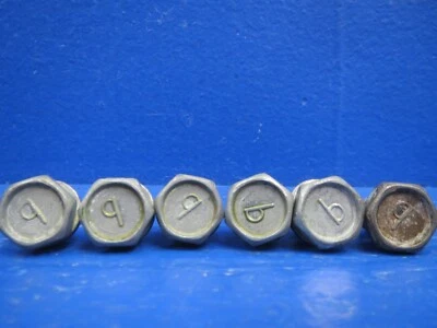 1994 TOYOTA 4RUNNER A/T Transmission Torque Converter Bolt Bolts Qty 6 OEM. B58 - Image 1 of 4