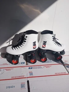 KSANA Skating Soft Leather Classic High Top Comfortable Size 38 EU Men 7 Women 8 - Picture 1 of 15