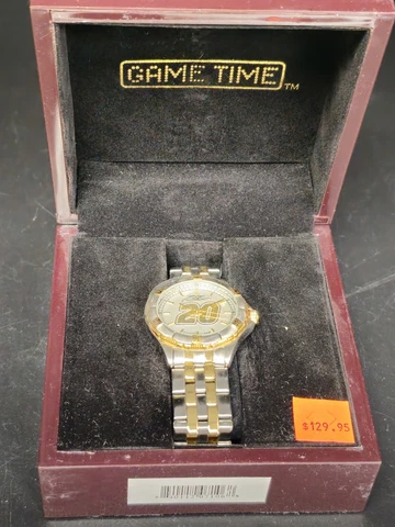 GAME TIME NASCAR WRIST WATCH #20 TONY STEWART Cover