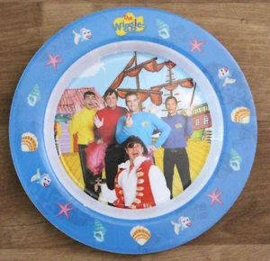 THE WIGGLES Original Line Up Melamine Kids Plate Unused - Picture 1 of 2